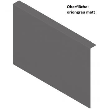 AMBIA-LINE Holzrückwandadapter für LEGRABOX/MERIVOBOX Frontauzug, Stahl, Höhe C, ab NL=400 mm, Rahmenbreite 218 mm